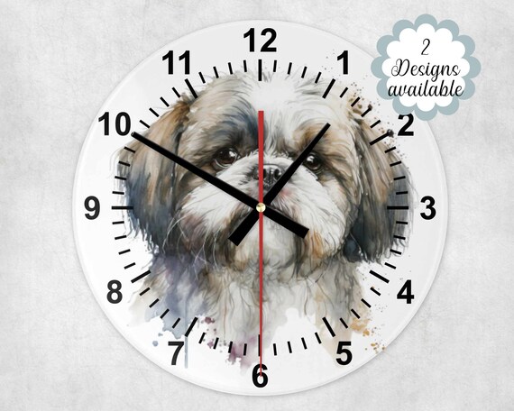 Shih Tzu Clock Shih Tzu Clock