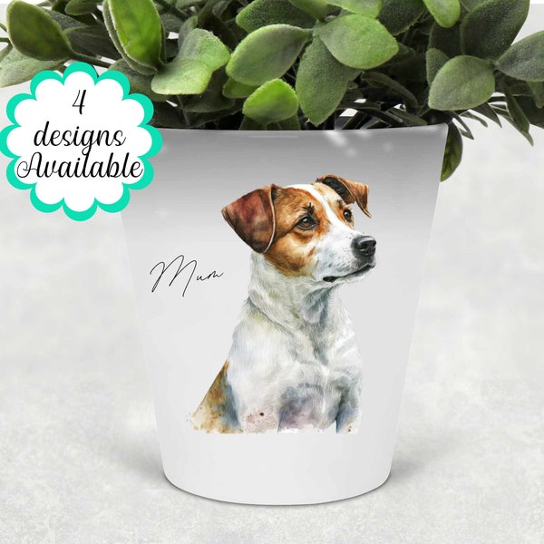 Jack Russell Planter Etsy