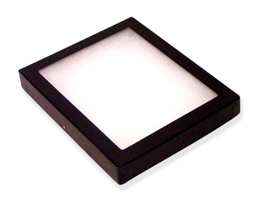 Collector Display Case Glass Lid Box 15.2 X 12.7 X 1.91 Medal Etsy UK