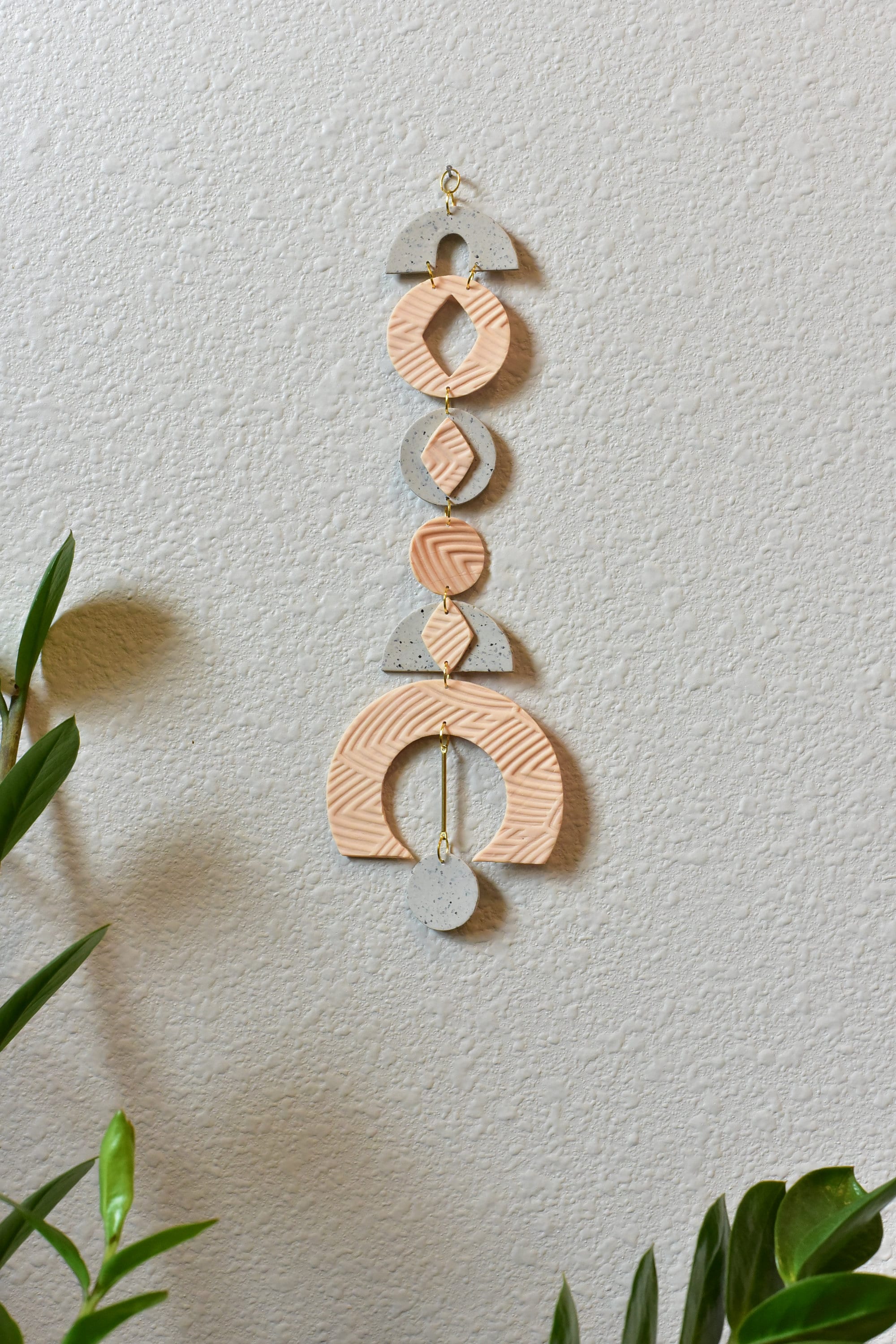 Handmade Polymer Clay Wall Hanging 'The Aztec' Etsy