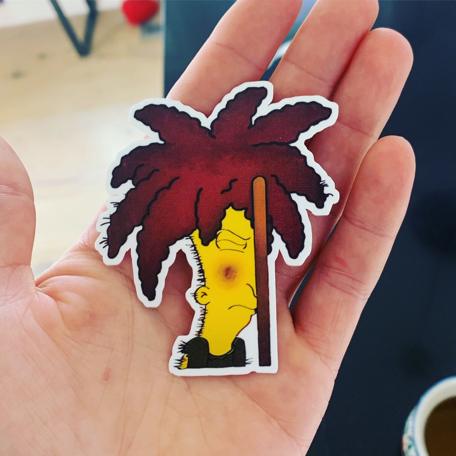 Sideshow Sticker Active Sideshow Bob Rake Vinyl Sticker 100% Waterproof - Etsy
