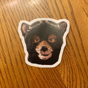 Fantastische Señor Fox Bandit-maskersticker (100% waterdicht)