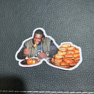 Adesivo de vinil Gucci Mane Eating Cheeseburgers (100% à prova d'água) (Guwop)