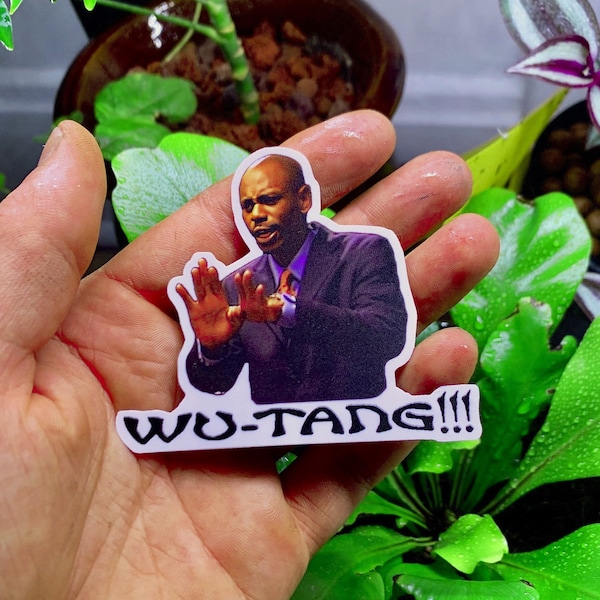 Dave Chappelle “When Keeping It Real Goes Wrong” Wu-Tang Vinyl Sticker (100% Waterproof)