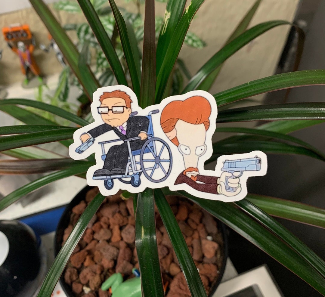 Wheels and the Legman american Dad Vinyl Sticker 100 Etsy