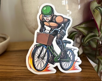Generic Bicycle Class C Hero Vinyl Sticker (100% Waterproof)