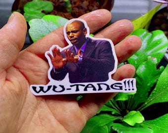 When Keeping It Real Goes Wrong - Kung Fu Rap Clan Vinyl Meme Sticker (100% Waterproof)