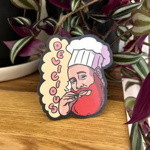 Action Bronson "Delicious" Vinyl Aufkleber (100% wasserfest)