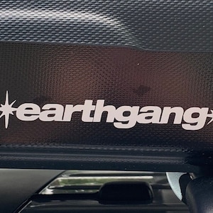 Earthgang Logo Vinyl Aufkleber (4 oder 6 Zoll)