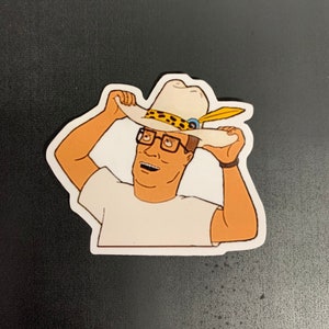Pimp Hank Hill Vinyl Aufkleber (100% wasserfest)