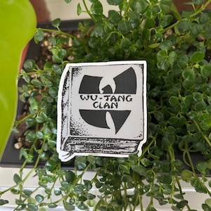 Kung Fu Rap Clan Vinyl Sticker (Alternative Artwork) (100% Waterproof)