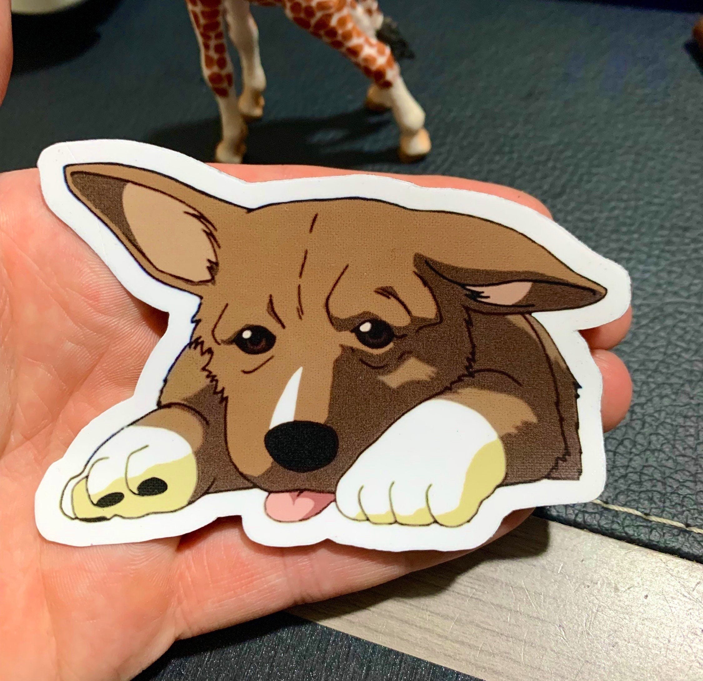 Ein The Corgi Cowboy Bebop Vinyl Sticker 100 Waterproof Etsy Ireland Ein The Corgi Cowboy Bebop Vinyl Sticker 100 Waterproof Etsy Ireland