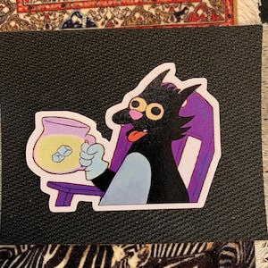 Limonade? - Vinylsticker Itchy & Scratchy Show (The Simpsons) (100% waterdicht)