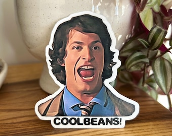 Hot Rod “CoolBeans” Vinyl Meme Sticker (100% Waterproof)