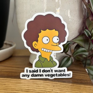 Todd Flanders-vinylmemesticker (100% waterdicht)