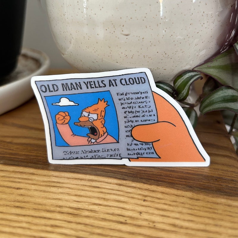 Simpson Old Man - Etsy UK