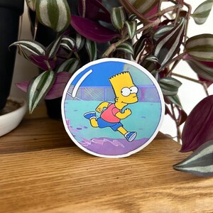 Bubble Bart Vinyl Sticker (100% Waterproof)
