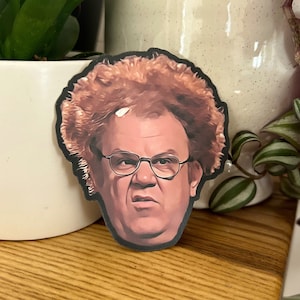 Naklejka winylowa Dr. Steve Brule Meme (100% wodoodporna)