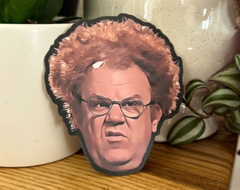 Dr. Steve Brule Meme Vinyl Sticker (100% Waterproof)