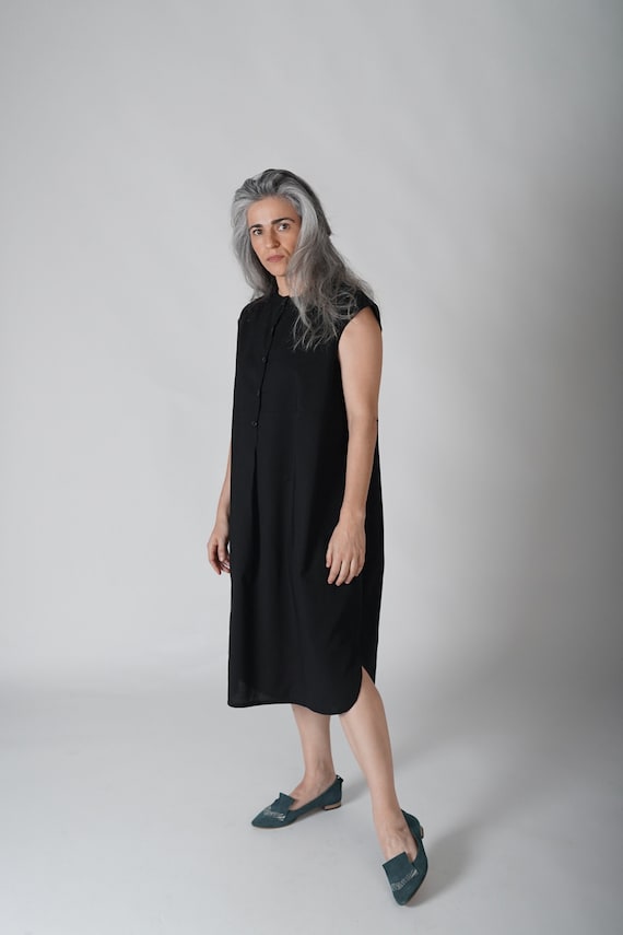 sachin and babi light blue dress Winter Vibes: How to Style a Little Black Dress