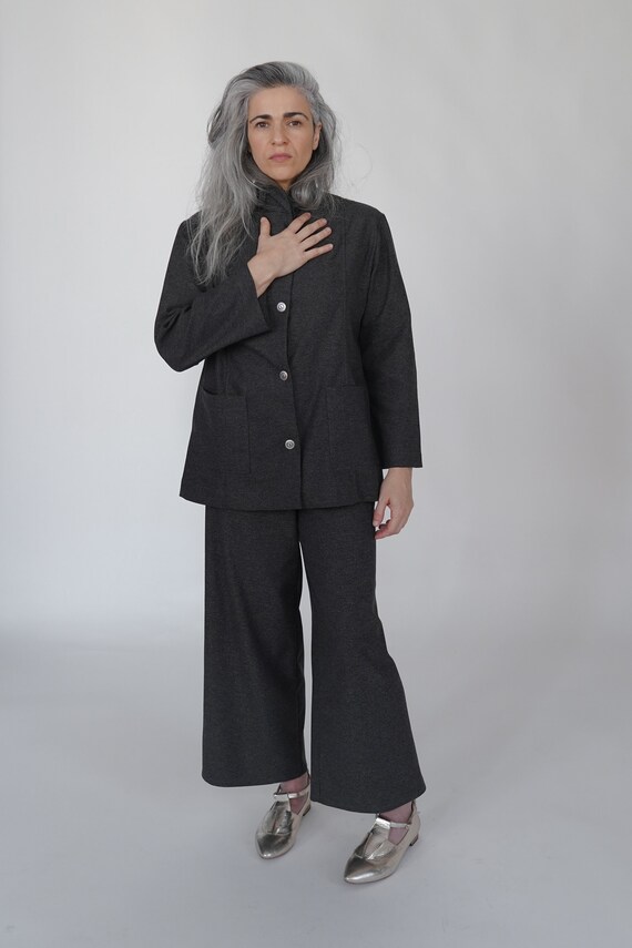 chinese dress ladies Pants Women's Autumn Ice Silk Thin Suit Pants Loose Drape Slightly Rai –  Lee Nhi Boutique