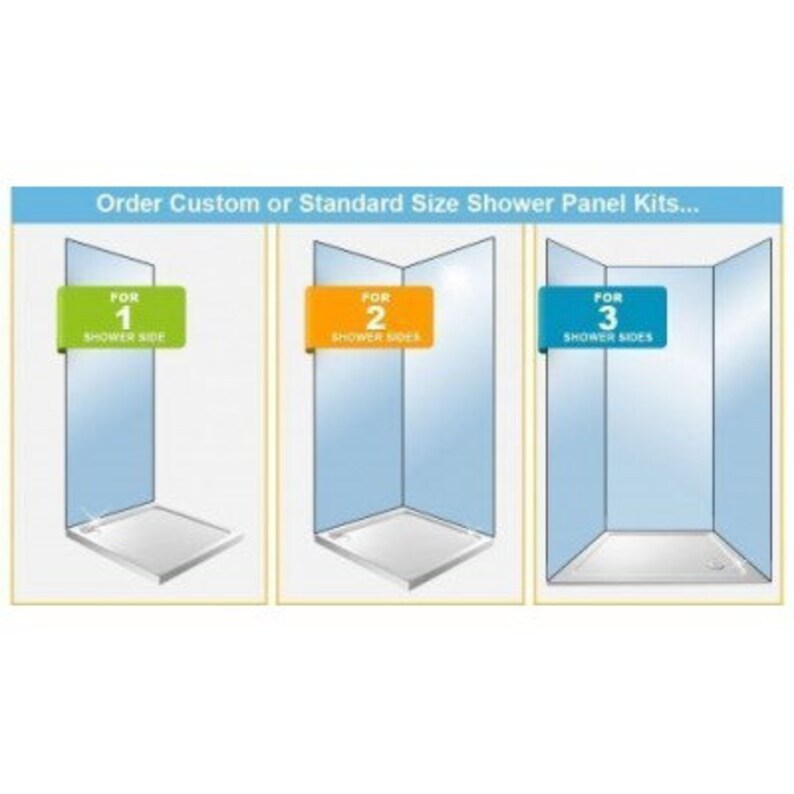 Travertine Gloss Shower Wall Panels Kit 1000MM X 2.4m X 10mm 2 Etsy