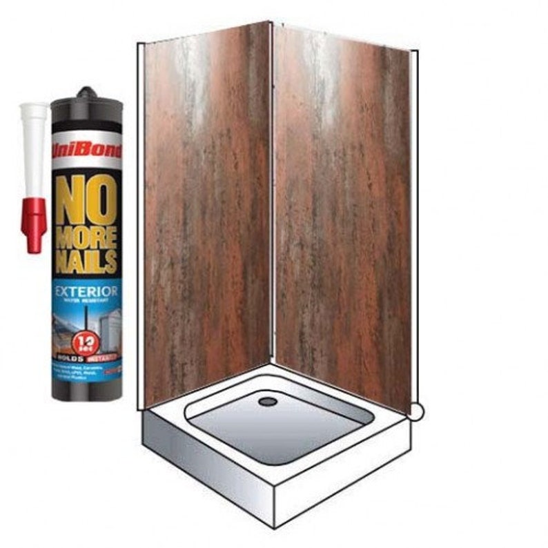 Red Metalic 1000MM X 2.4m X 10mm Thick Shower Wall Panels Wet Wall