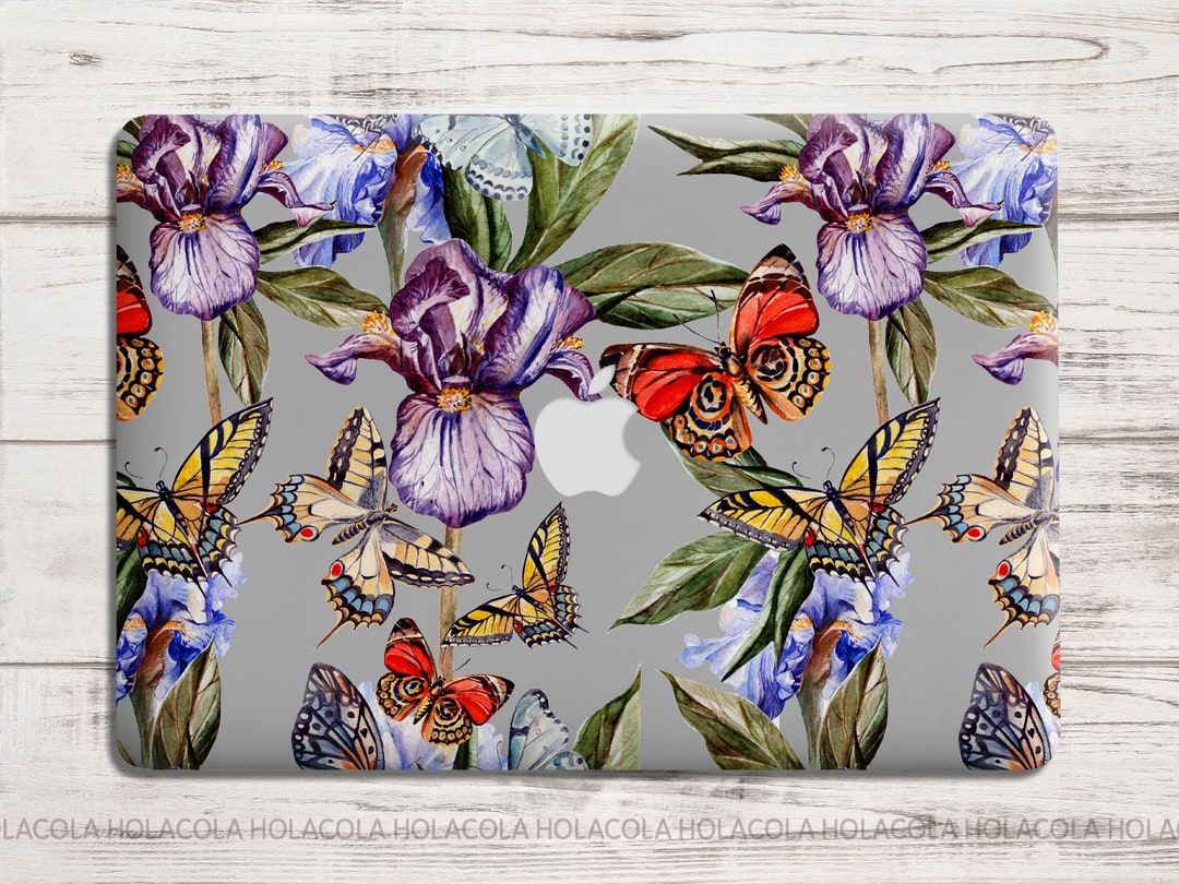 Watercolor Tropical Butterflies MacBook Case for New Pro Mac Etsy
