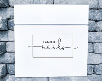 Mailbox Stickers Personalized | Stickers | mailbox lettering