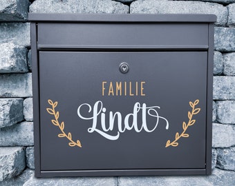 Mailbox Stickers Personalized | Stickers | mailbox lettering