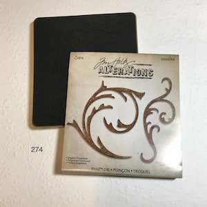 Sizzix BIGZ XL DIE Tim Holtz Alterations. Elegante bloemen 656639