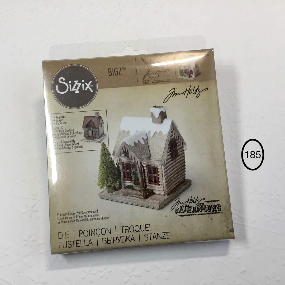 Sizzix BIGZ XL DIE Tim Holtz Alterations. Village Winter - Etsy