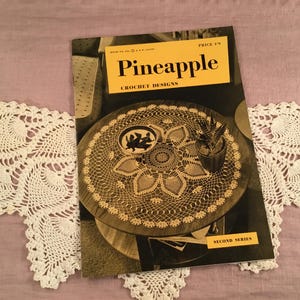 VIRKmönster Pineapple Designs Magazine: J & P Coats andra serien (1959)
