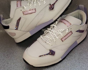 blinged out reeboks