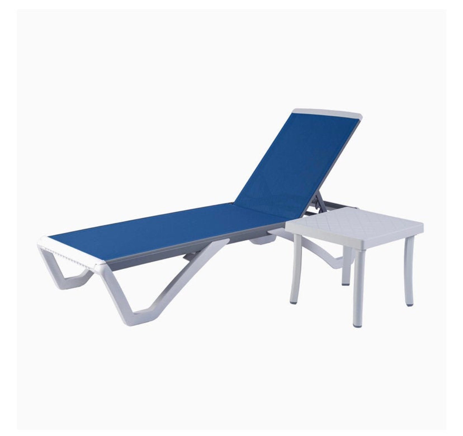 Outdoor Lounge Chair for Patio Poolspa Reclining With 5 Etsy