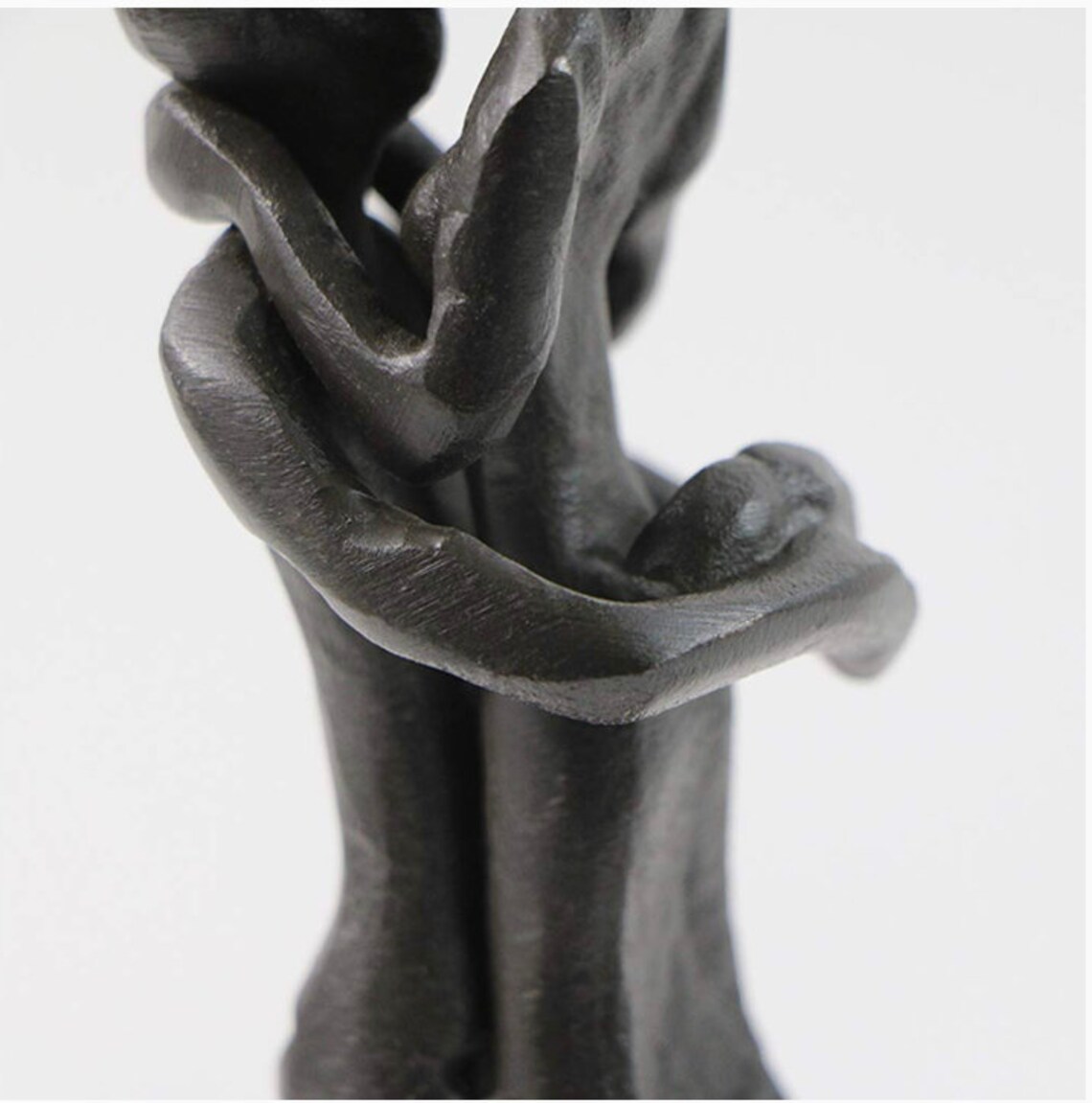 Passionate A2 Kiss Sculpture Art Iron Statue Romantic Metal Etsy