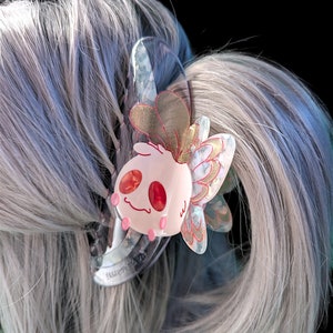Kloklämma för malar, Mothman, Luna Moth, Rosy Maple bild 4
