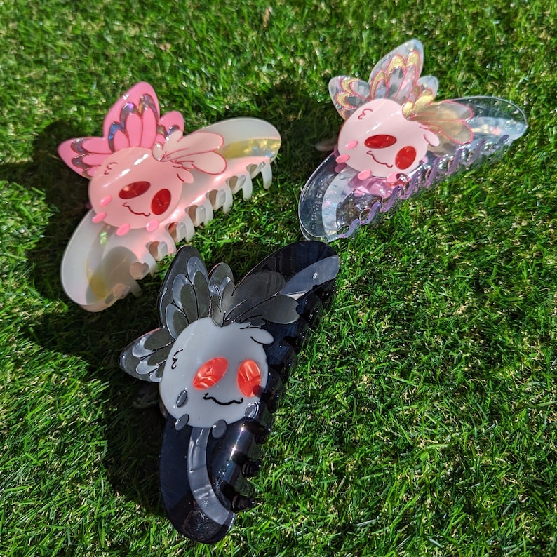 Kloklämma för malar, Mothman, Luna Moth, Rosy Maple bild 6