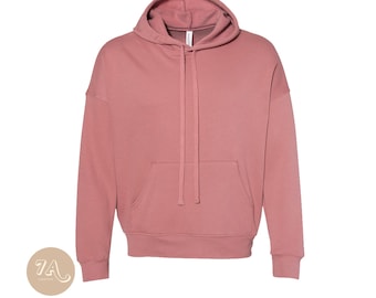 mauve pink hoodie