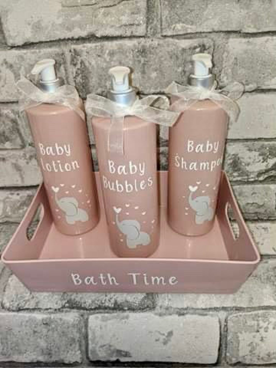 Baby bath set New Baby Gift Baby Shower Gift Set Baby Girl Etsy