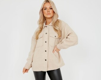 Thick Flannel Jacket Etsy