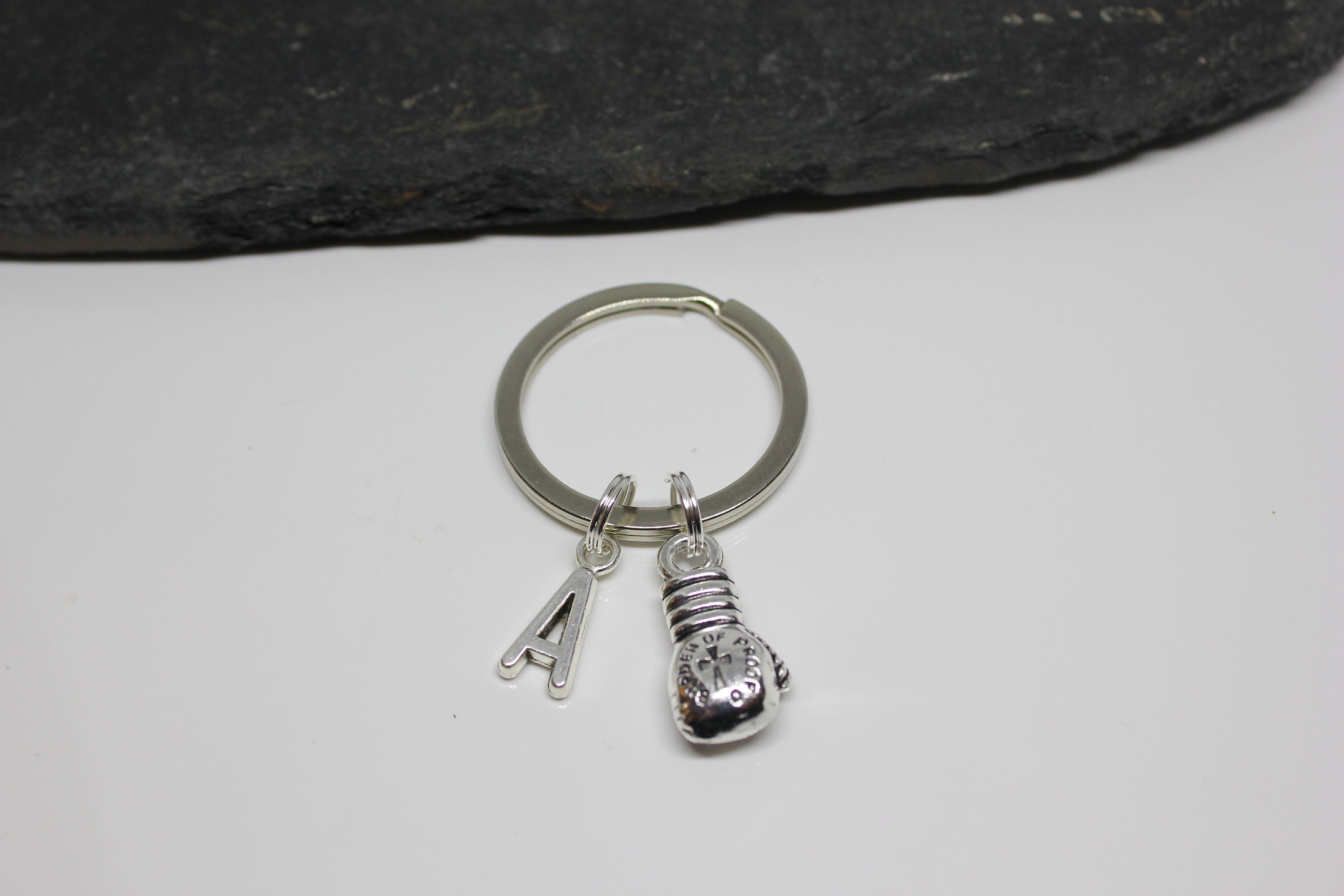 Boxing Glove Keyring Personalised Boxing Boxer Keyring Etsy