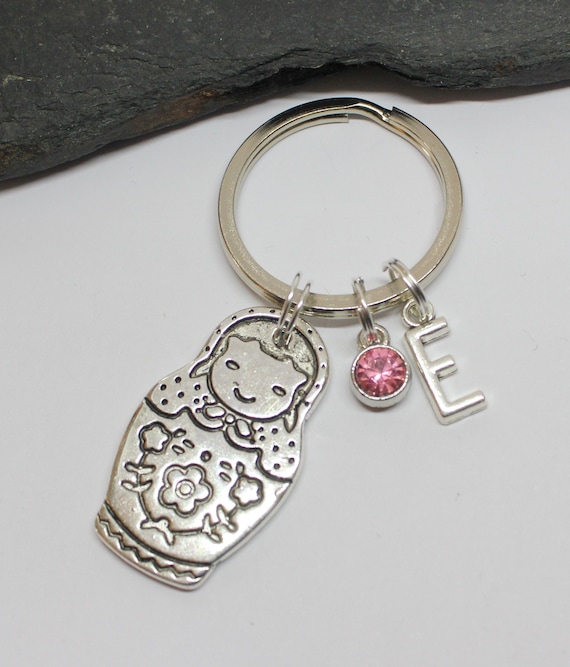 Russian doll keyring sales