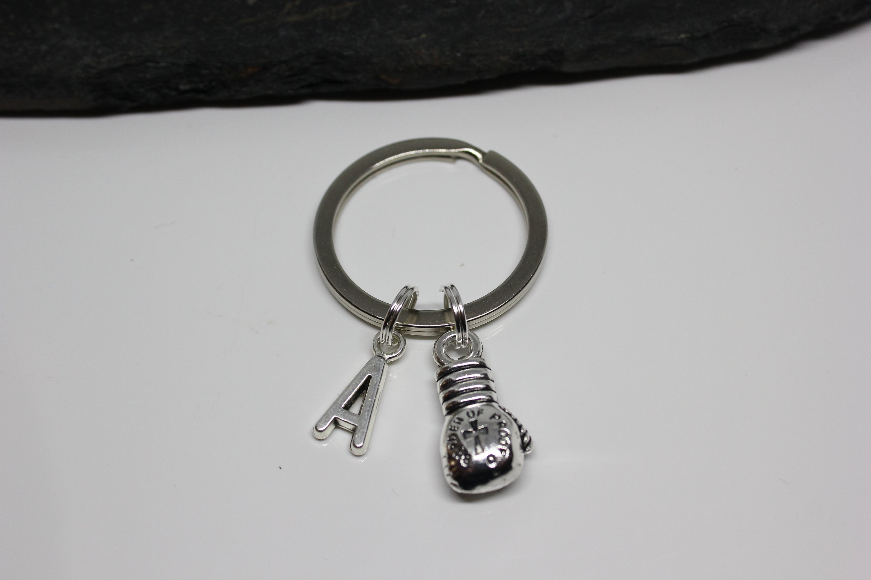 Boxing Glove Keyring Personalised Boxing Boxer Keyring Etsy
