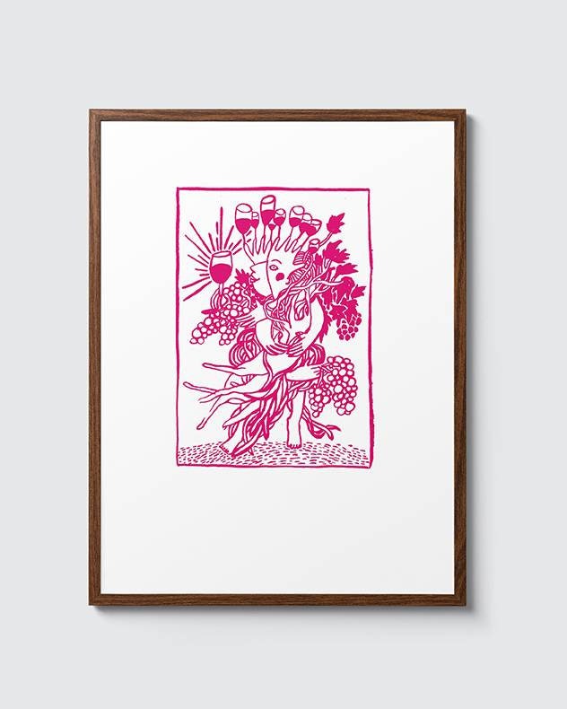 Affiche Pour Décoration Amoureux Du Vin