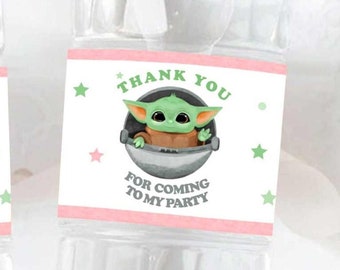Star Wars Cartoon Party Bottle Labels – Cartoon Invites