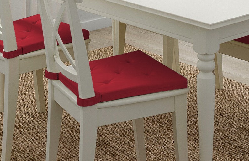 Coussins trapézoïdaux, oreillers de siège extérieur / Coussin de chaise fait à la main / meilleur tissu / forme trapèze image 2