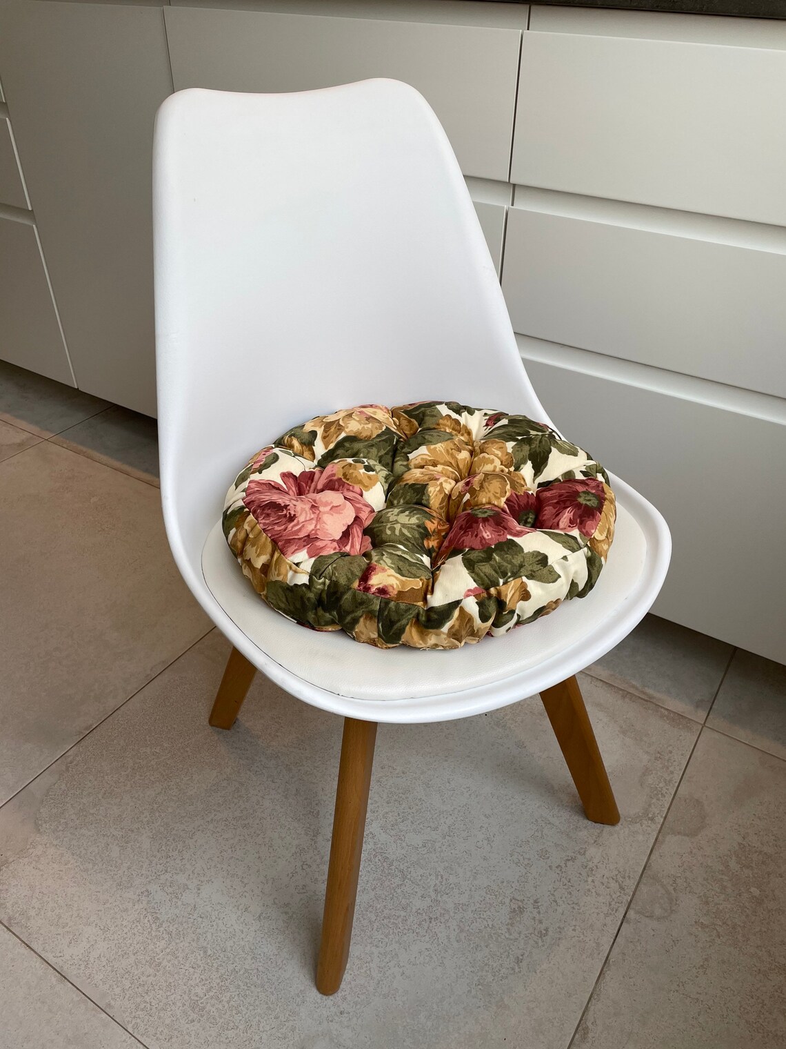 Flower Decor Chair Seat / 15/16/17/18/19/20 in / Gift Etsy