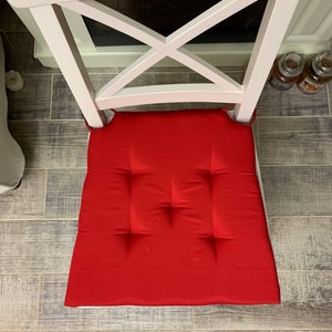 Coussins trapézoïdaux, oreillers de siège extérieur / Coussin de chaise fait à la main / meilleur tissu / forme trapèze image 5
