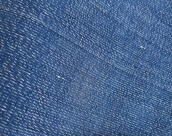 Drizzle - Vintage indigo cotton fabric, vintage handwoven fabric, costume fabric, Sashiko fabric, boro, embroidery fabric